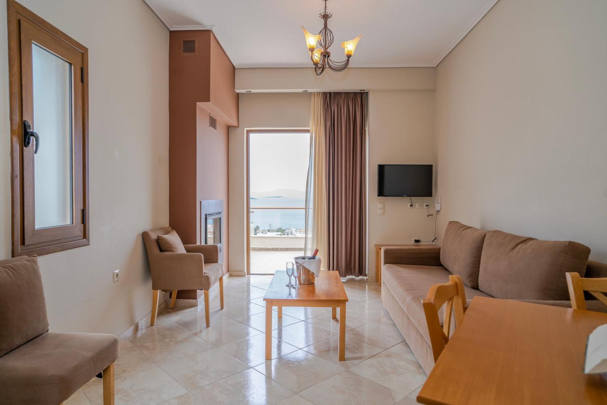 Evia Hotel & Suites Marmari  Exterior foto